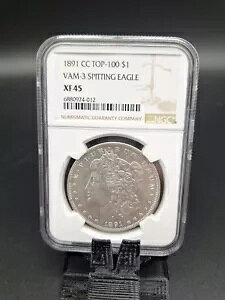 1891 CC [K Vo[ gbv 100 $1 Vam-3 XsbeBO C[O h RC - NGC XF 45