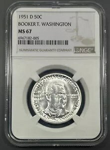 1951-D NGC MS67 ubJ[ T. Vg n[t_[ 50c - ̂uXg zCg