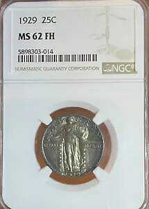 1929 NGC MS62 FH! PQ�I�X�^���f�B���O ���o�e�B �V���o�[ �N�H�[�^�[