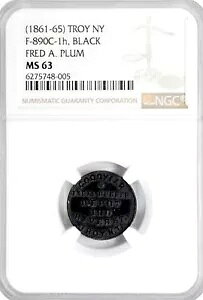 NY 890C-1h �t���b�h �v�����ANGC MS63 �n�[�h ���o�[ - �O�b�h�C���[ �C���f�B�A ���o�[ �|�b�v 2/8