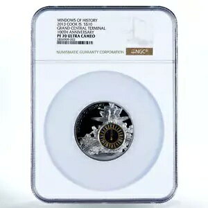 �N�b�N IS.10 $ ���j�̑� �O�����h �Z���g���� �^�[�~�i�� PF70 NGC ��� 2013