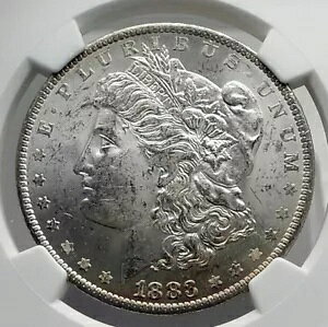 1883 AJO Vo[ [K ăh RC EAGLE NGC MS i80085