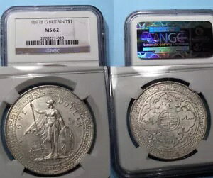 1897B G �p�� T$1 NGC MS 62 �S���I�[�N�V���� �R���v $588-990 #AC1-16