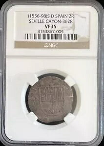 (1556-98)S D XyC 2 A ZrA JC NGC VF 󕨓jDRC