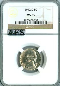 1962 D WFt@[\ jbP NGC MS65 MAC 4FS WXg[ MAC X|bgX FS  $2,000 *