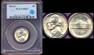 1944-S 5C PCGS MS67-~g X^[-IWi J[ & \ WFt@[\ jbP++