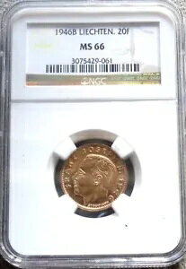 1946 B �S�[���h ���q�e���V���^�C�� 20 �t�����P�� �R�C�� NGC ������ 66