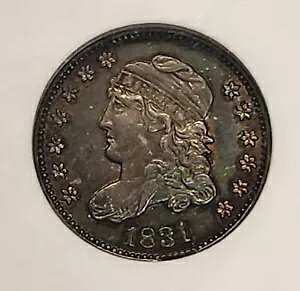 1831 Lbvh oXg n[t _C 5c PCGS MS61A͓IȃC{[ g[jOt