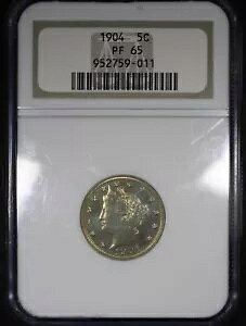 1904 v[t oeB V jbP O[fBO PR65 by NGC Cgg[󏭃v[t RC