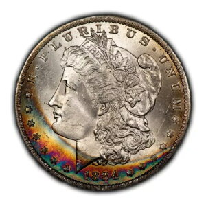 1884-O $1 �����K�� �_���[ - PQ �����X�^�[ ���C���{�[ �g�[�j���O - NGC MS 64 - �r�f�I - D4976
