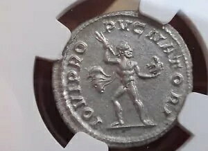 NGC MS 5/5- 3/5 ZuXEANT_[ AD 222-235BfiEXB[} 3,31g / 20 mmB