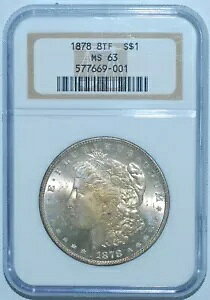 1878 8TF NGC MS63 VAM-14.1A �A���Q�[�^�[�A�C 8 �e�[���t�F�U�[ ���[�K�� �V���o�[ �_���[