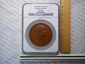 1883 �`�F�X�^�[ A �A�[�T�[�A�C���_�� LARGE 76 mm NGC 65 BEAUTY by BARBER