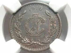 ���L�V�R 1916 �E�� �Z���^�{ �L�[ �f�C�g NGC AU58 �u���E��