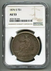 1876 S fՋh NGC AU 53