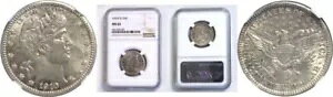 1910-D 25C ���e�� NGC MS-62