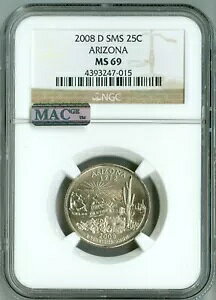 2008 D NGC A]i Xe[g NH[^[ SMS MS69 25cAgbv WXg[AAAMAC X|bgX