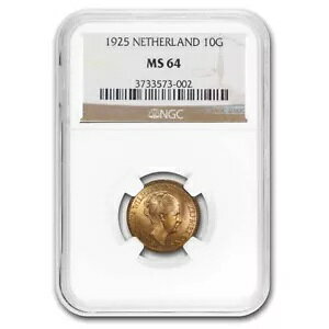 1925 �I�����_ �S�[���h 10 �O���f�� ���B���w���~�i I MS-64 NGC
