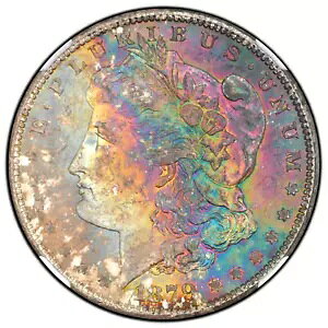 1879-S $1 ���[�K�� �V���o�[ �_���[ PCGS NGC MS63 - �y�������C���{�[���F