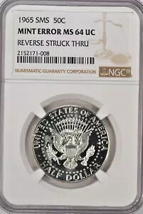 1965 �P�l�f�B �n�[�t�_���[ NGC MS 64 �E���g�� �J���I SP64DCAM ���W���[ �X�g���b�N �X���[ 50C