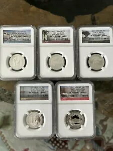 2013 'S' AJ̍ Vo[ 25C NGC-PF70 Eg JI 5 RC Zbg