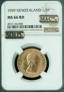 1959 j[W[h n[tyj[ NGC MS66 RD PQ MAC \ ō X|bgX *