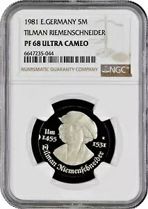 hCc - GDR 5 Mark 1981ANGC PF68 UCAueB} xg Jb^[v-