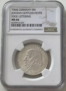 5 DM 1964 J |���h�C�c |���n���E�S�b�g���[�u�E�X�v���[�X | �ʐ^NGC MS 66-
