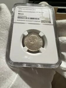1 ���E 1906 �V���o�[�A���[�}�j�A NGC MS61
