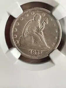 1875-S 20 �Z���g �V�[�e�b�h ���o�e�B NGC VG10 �����ƃf�o�C�X�̎��͂��܂����򂪂���