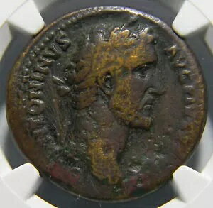 ���[�}�鍑 �A���g�j�k�X �s�E�X AD 138-161 �Z�X�e���E�X NGC VG �X�N���b�`