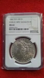 1886 �g�b�v 100 VAM-21 MPD �K�E�W (M MS 64)