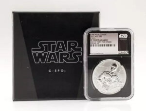2017 jEG S$2 X^[ EH[Y NVbN C-3PO PF70 Eg JI t@[Xg 1500 Əؖt