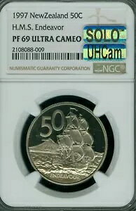 1997 �j���[�W�[�����h 50 �Z���g NGC PF69 MAC UHCam SOLO FINEST SPOTLESS 2132 ���� *