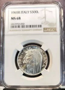 1965 C^A Vo[ 500  S500L _e AMG NGC MS 68 A gbv |bv 1