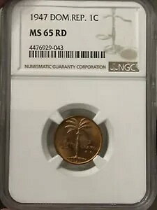 h~jJa 1 Centavo 1947ARCAKm# 17AV̖؁ANGC MS65 J2