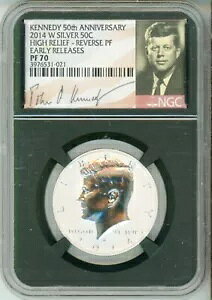 2014 W KENNEDY ANNIVERSARY - ���g�� - �V�O�l�`���[ - ���������[�X - NGC PF 70
