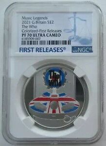 NGC PF70 CMX UK 2021 ~[WbN WFh UEt[ Vo[ RC 1IX S2P COA