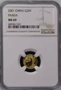 NGC MS69 2001 `Ci p_ 1/20 IX 