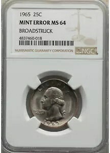 1965 Vg NI[^[ 25 xG[: NGC MS 64 Z^[ł̃u[hXgCN
