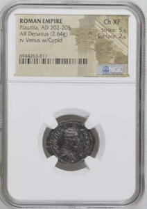 ���[�}�鍑 - �v���E�e�B�� - AD 202-205 - �f�i���E�X��� - NGC Ch XF - RIC:369