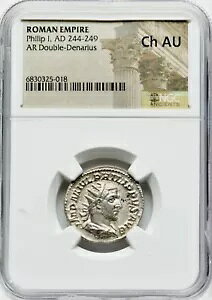 �Ñネ�[�}��݃t�B���b�v 1 �� 244-249 AD AR �_�u�� �f�i���E�X NGC Choice AU