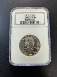 1954 v[t tN n[t_[ NGC PR-66 JI - Vo[ - FXu - 50C