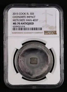 2015 �R���h���C�g �C���p�N�g覐� NWA 4037 $5 �V���o�[ �R�C�� �N�b�N���� - NGC MS70