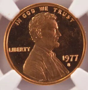 1977-S NGC 1c �v���[�t �����J�[�� �Z���g �N���b�V�� �_�C PF67 ���b�h UC