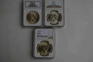 3 �̃��b�g - ���t���s 1922/23/24 NGC MS 63 �s�[�X �h��