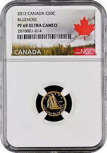 2012 50c The Bluenose Graded By NGC PF69 Eg JI - RC