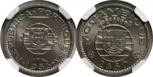 Ur[N 1955 2.5 Esc.ANGC MS66 (PROVA) KM-Pr35