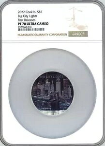 2022 rbO VeB Cc 1 IX .999 Vo[ RC nC [t NbN $5 NGC 70