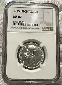 1915 ���q�e���V���^�C�� 2 �N���[�l�� NGC MS62 - �č��ւ̑�������! S756